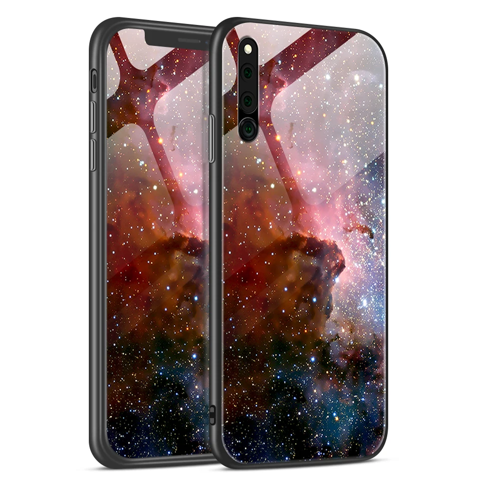 W354 Модный защитный чехол для huawei Honor Magic2 для huawei mate 20/20 Lite/20 Pro mate 20 Роскошные закаленные стеклянные чехлы для телефонов - Цвет: W354