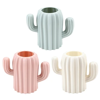 

1PC Creative Cactus Desktop Organizer Pen Holder Desktop Organizer School Office Pencil Holder Organizer Cute Desk Accessories