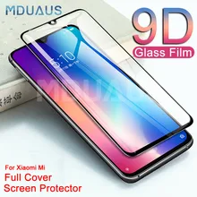 Xiao mi mi 9 8 se a3 a2 lite 용 9d 보호 유리 xiao mi mi cc9 cc9e 용 f1 강화 유리 필름 케이스(China)