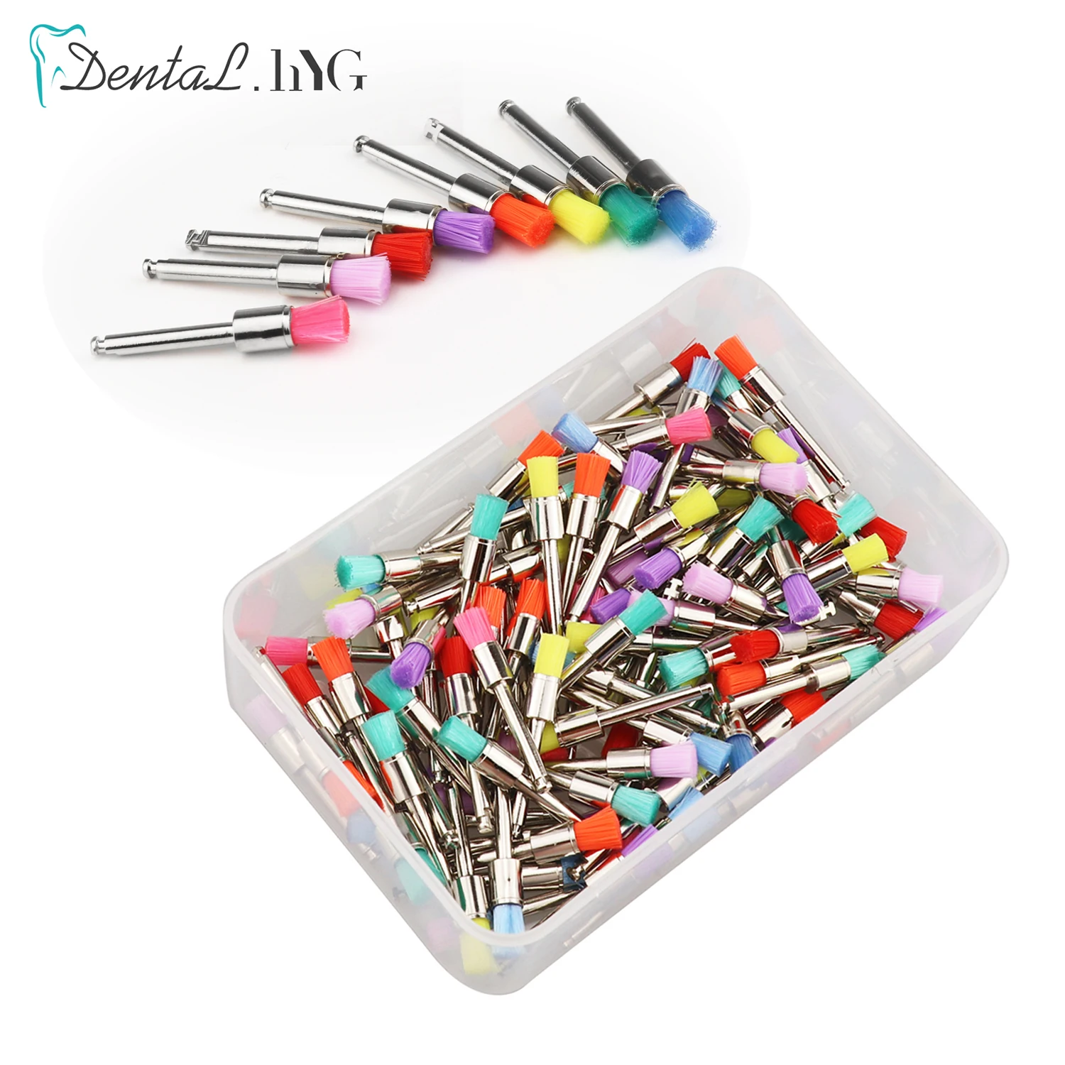 100pcs/box Dental Lab Nylon Latch Small Flat Polishing Polisher