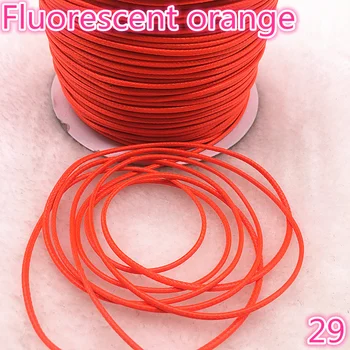 

10meters Dia 1.0 /1.5mm Waxed Cotton Cord Waxed Thread Cord String Strap Necklace Rope Bead For Jewelry Making DIY Bracelet #29
