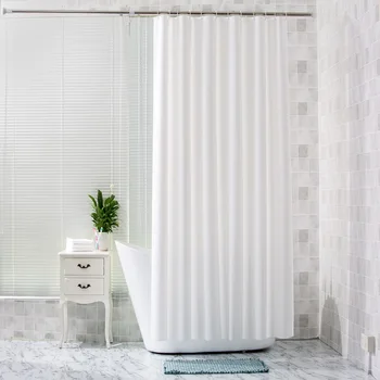 

Shower Curtain Leaves Printing Pattern Modern Natural Plant Pattern Polyester Bathroom Curtains 180 x 180cm