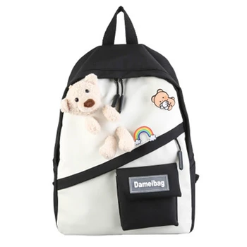 

Junior High School Harajuku Mori School Bag sary School Cute Backpack Fashion Nylon Backpack