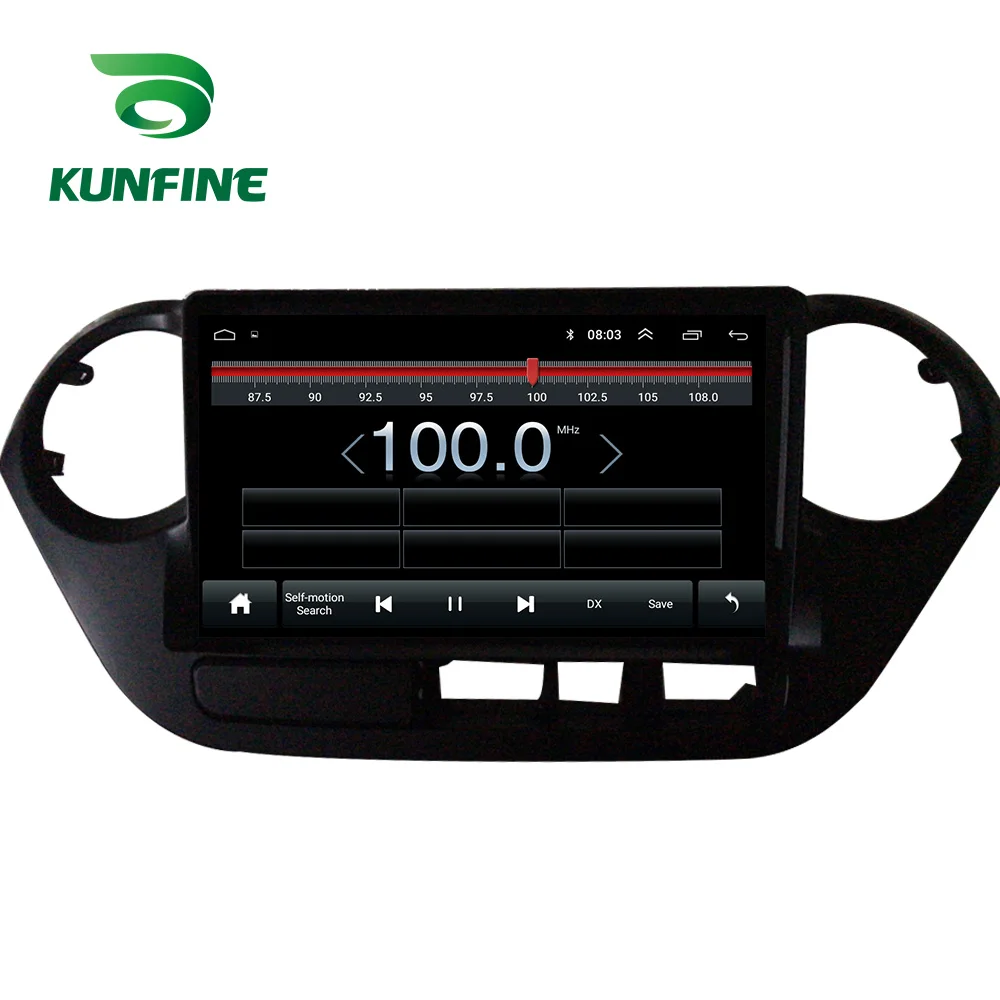 Восьмиядерный Android 8 1 автомобильный DVD GPS навигационный плеер Deckless стерео для HYUNDAI