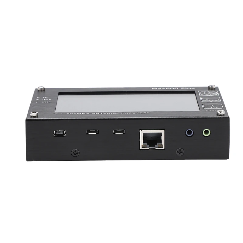 Max600 Plus HF/VHF/UHF антенный анализатор 0,1-600 МГц с 4,3 дюймовым TFT lcd сенсорным экраном
