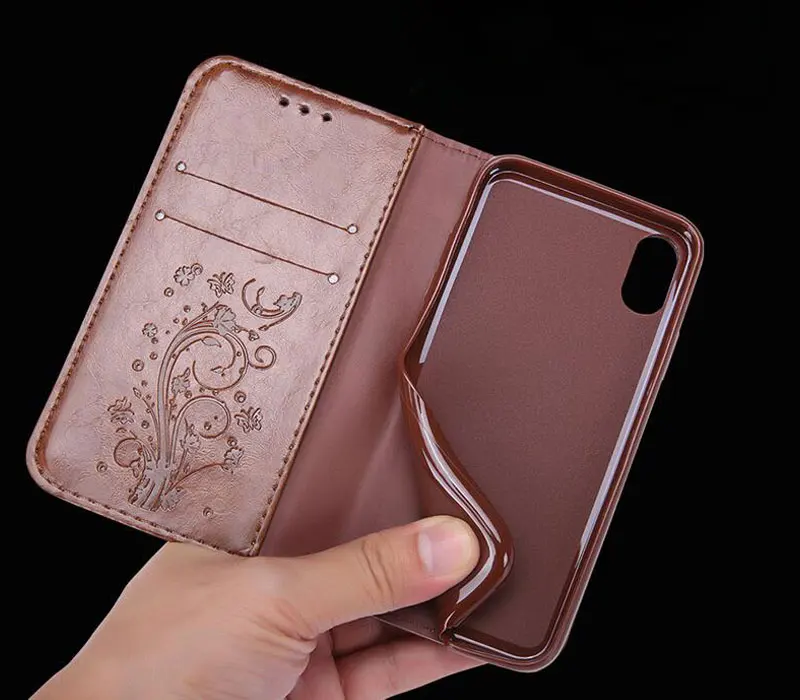 Чехол-книжка с откидной крышкой для samsung S10 Plus Note 10 S9 S8 S7 S6 A50 A70 A40 Note 9, кожаный чехол для телефона с тиснением, чехол s