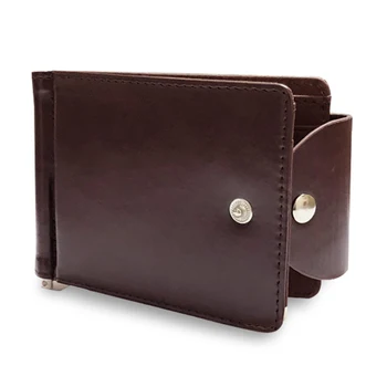 

Portable Card Holder Multifunction Gift Purse Short Mini Money Bag PU Leather Clutch Fashion Men Wallet Hasp Coin Pocket