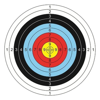

30Pcs Archery Paper Targets Arrows Targets for Archery Enthusiasts Beginner, 16X16 Inch