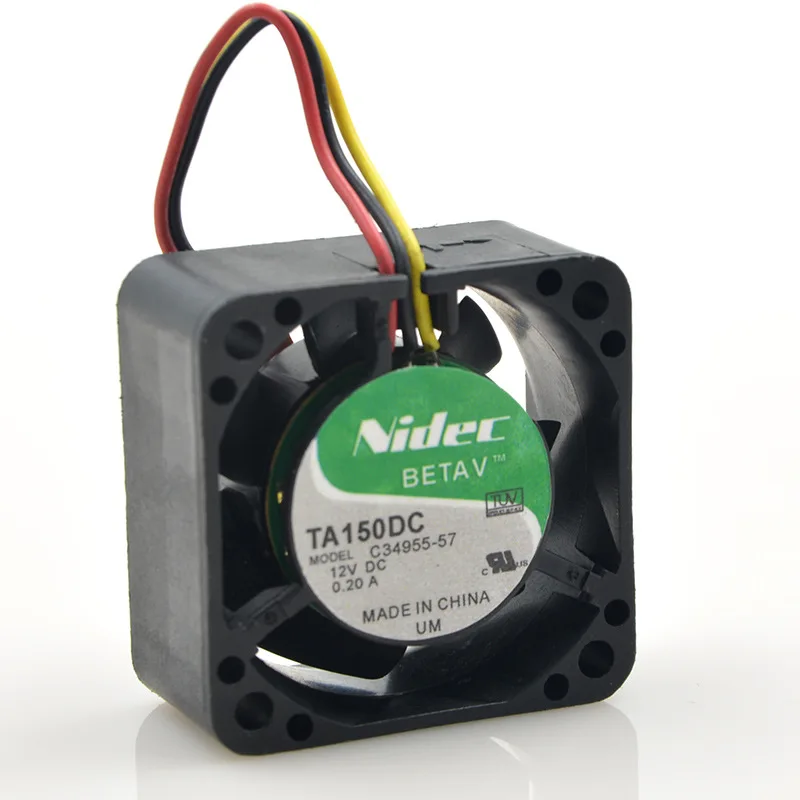 Для NIDEC TA150DC C34955-57 4028 12V 0.29A Speed вентилятор с измерением Вентилятор охлаждения