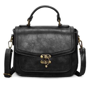 

Bags for Women 2020 Luxury Elegant PU Leather Bag Vintage Messenger Purses and Handbags Designer Shoulder Crossbody Travel New