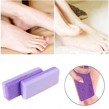 

1Pcs Foot Pumice Sponge Stone Callus Exfoliate Hard Skin Remove Pedicure Scrubber Sponge block pedicure carepedicure tools