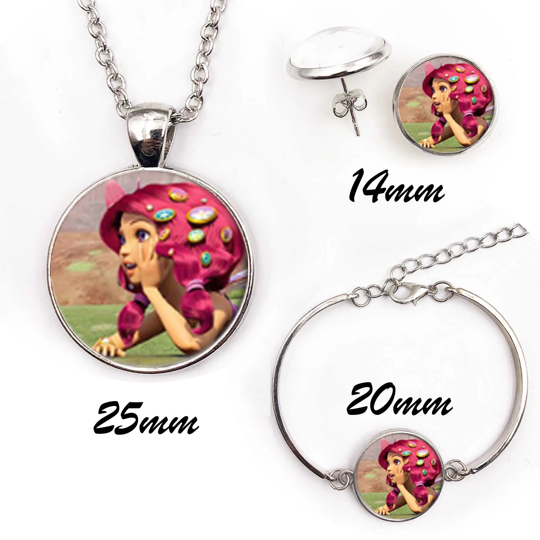 Cartoon Mia and Me Jewelry Set for Baby 