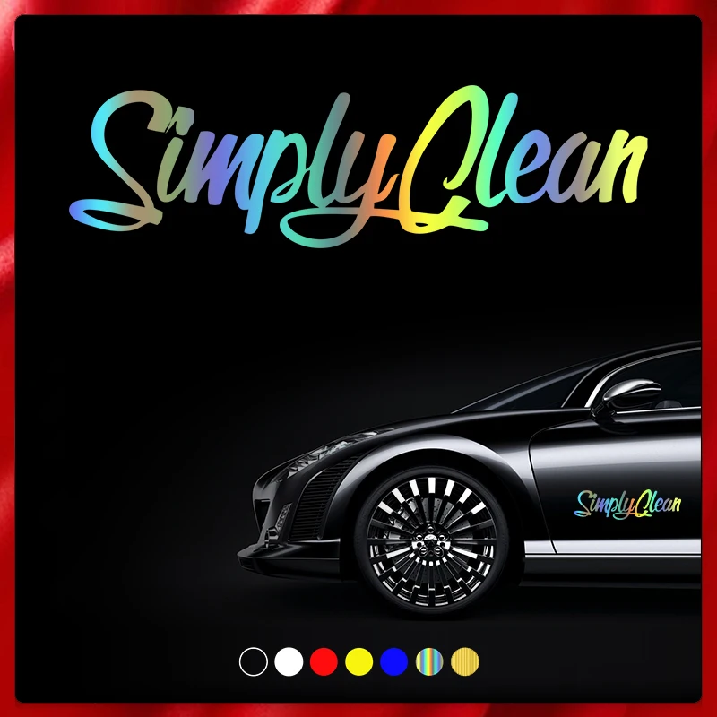 CS40085# наклейки на авто Simply Clean водонепроницаемые машину наклейка для автонаклейка