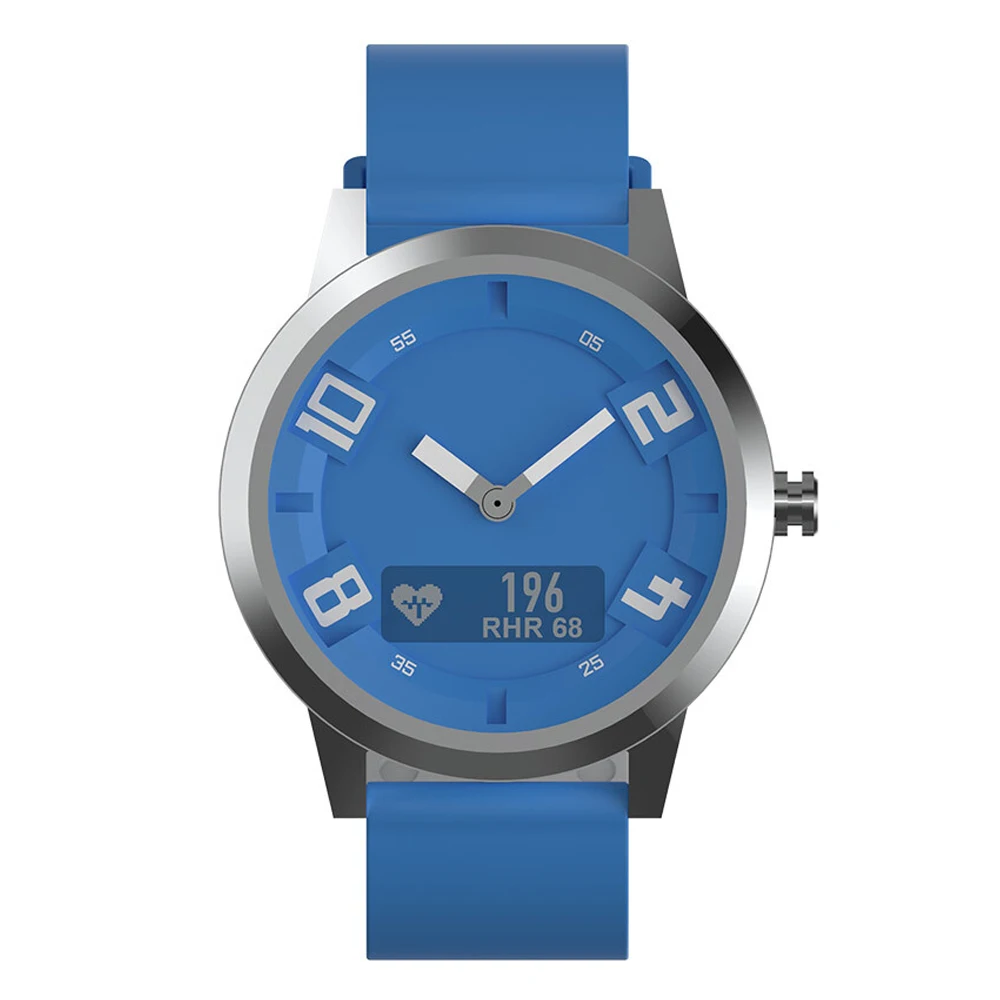 Lenovo Watch X механические смарт-часы OLED экран сапфировое стекло умные часы 45 дней в режиме ожидания 80 м водонепроницаемый монитор сердечного ритма - Цвет: Blue