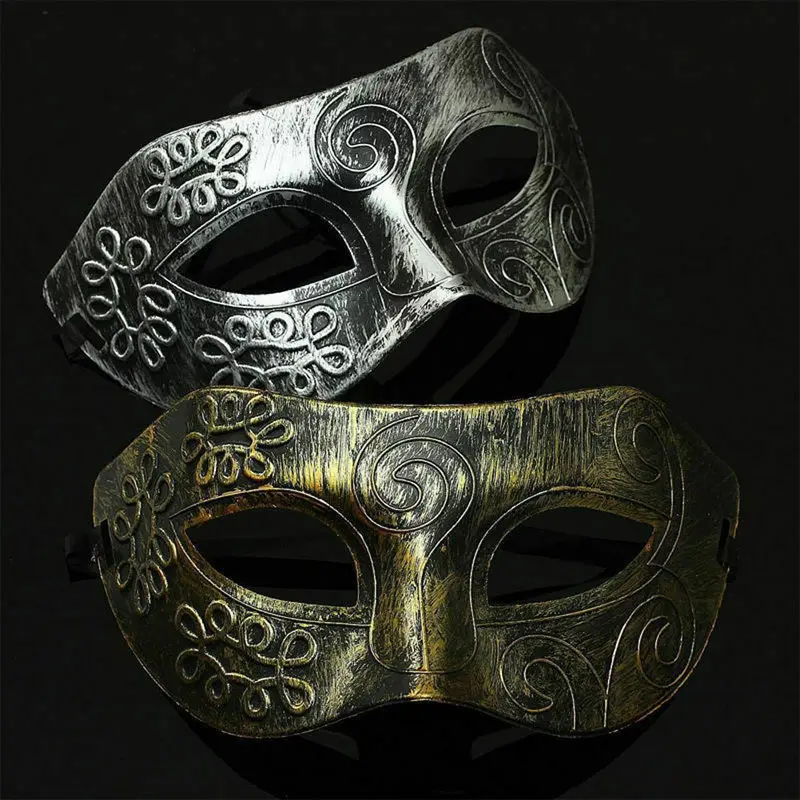 

Light Metal Material Womens Mans Sexy Eye Gold Or Silver Face Mask Masquerade Halloween Party Ball Prom Costume