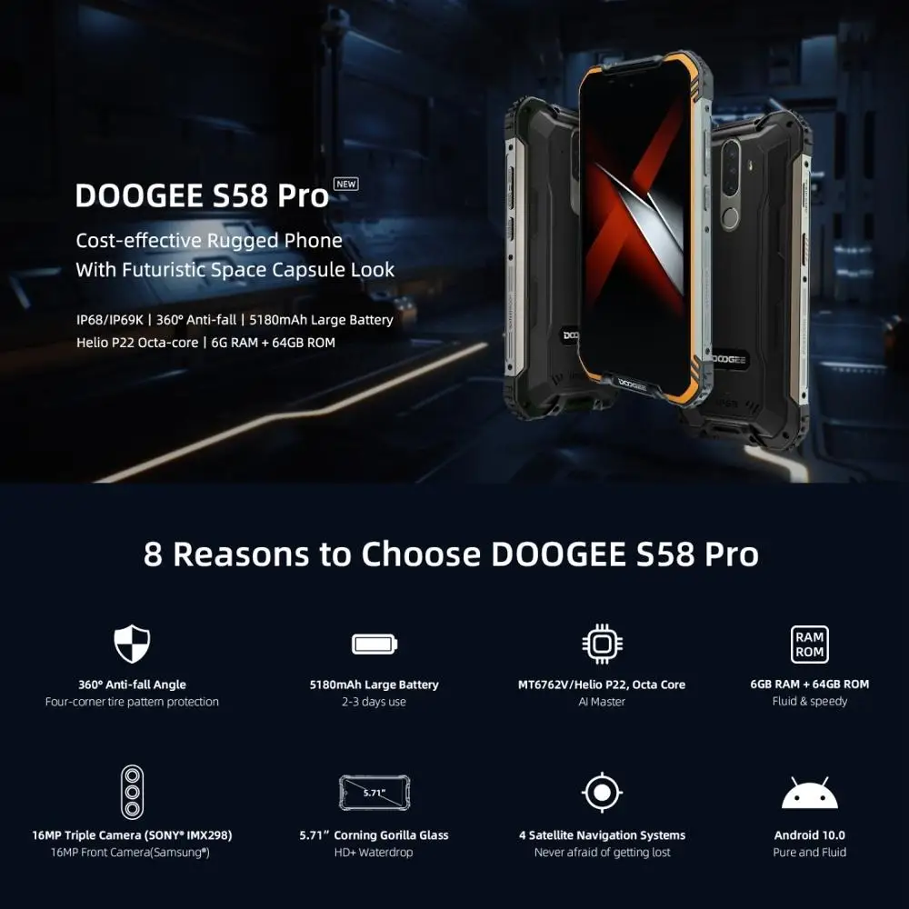 Rogbid Brave 4G LTE Smart Watch Phone 3GB 32GB