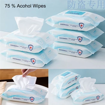 

75%Alcohol Disinfectant Wipes Hand&Surface Universal Sanitising Clean Wipe 25Pcs