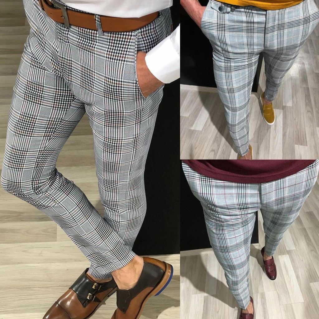 plaid pants mens for sale