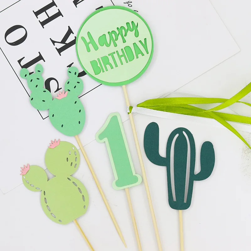 Cakelove Ins/украшение для малышей в виде динозавра, украшения для дня детей, украшение для торта в мире растений, Топпер для детей, сказочный мальчик, день рождения, вечеринка