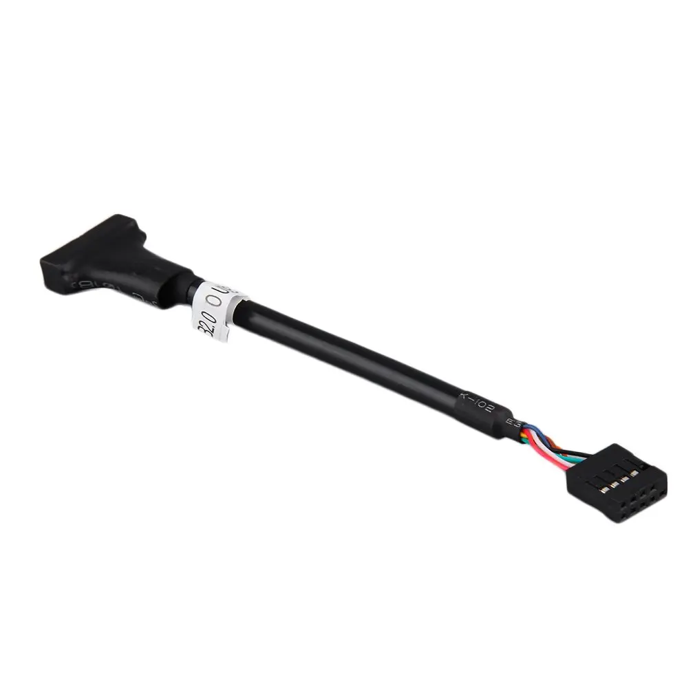 2019 Новый USB 2 0 9 Pin Женский к материнской плате 3 20 Мужской Удлинительный кабель в