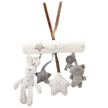 

Bunny Rabbit or Dog Soft Toy Baby Nursery Cot Musical Lullaby Mobile