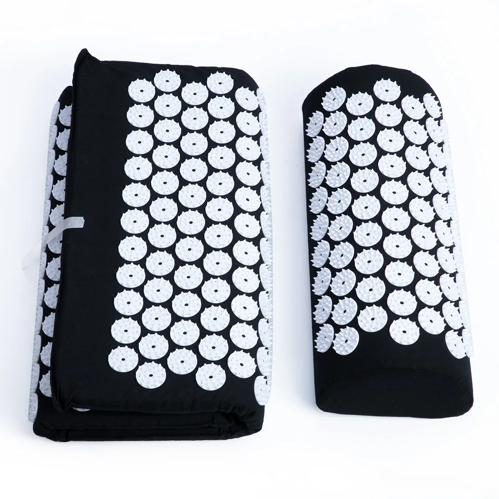 67*42cm Acupressure mat massage mat body neck back massager pain relieve with carry bag