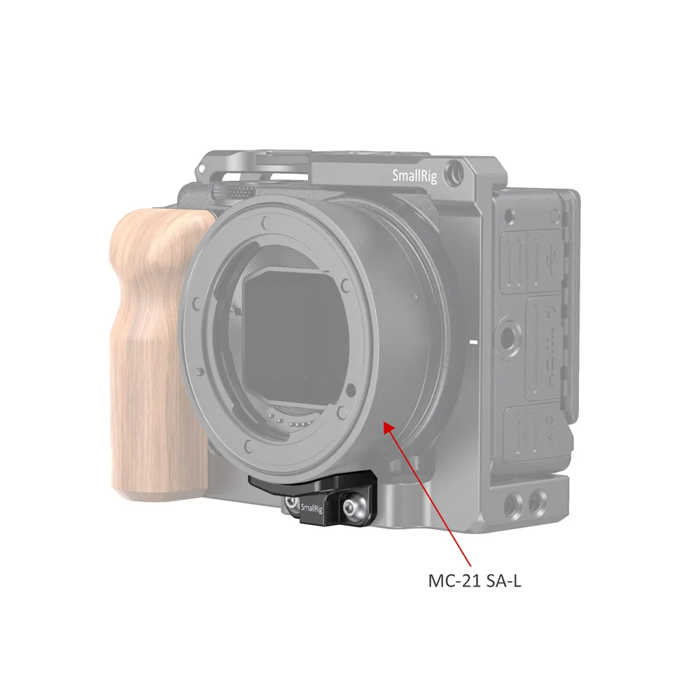 SmallRig для Sigma fp камера клетка адаптер для объектива поддержка SIGMA MC-21(EF-L)/MC-21(SA-L) крепление защитный адаптер для объектива-2650