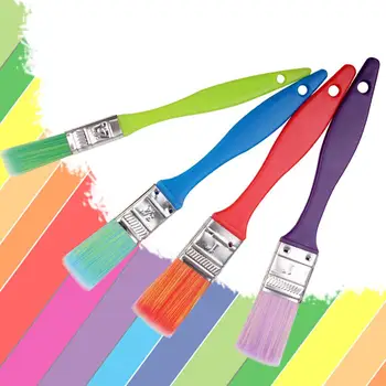 

4pcs/set Colorful DIY Children Painting Nylon Hair Brush Early Education Brush