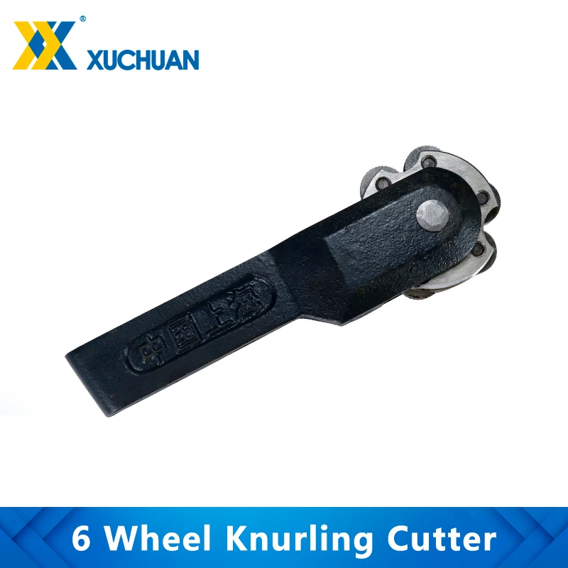 6 Wheel Knurling Cutter Linear Pitch Knurl Lathe Cutter Gear Shaper Steel Lathe Tool 6 Head Knurl Wheel