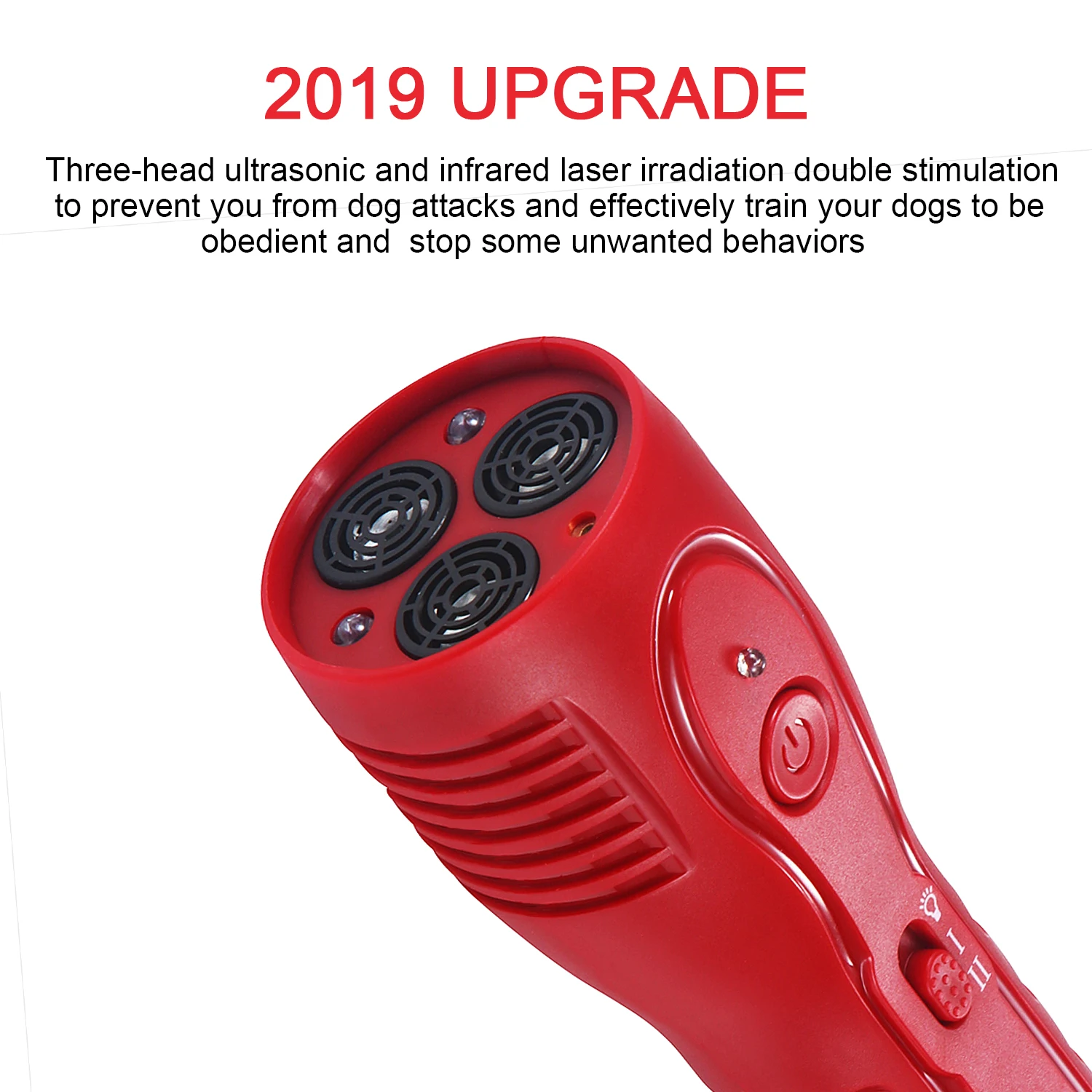 3 in 1 Anti Barking Stop-Barking Ultrasonic Dog Repeller Outdoor Bark Pet Trainer