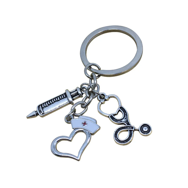 Популярный бренд в Европе и Америке,, шапочка медсестры игольчатый инжектор, брелок с надписью Doctor