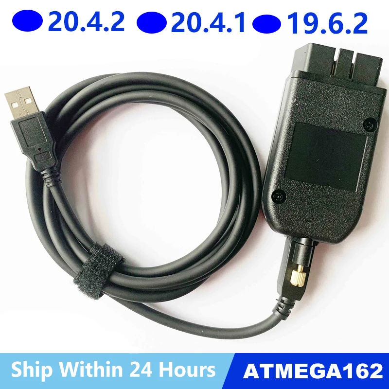Автотестеры 20.4.2 VAGCOM 19.6.2 HEX V2 USB интерфейс для VW AUDI Skoda Seat VAG многоязычный ATMEGA162 + 16V8