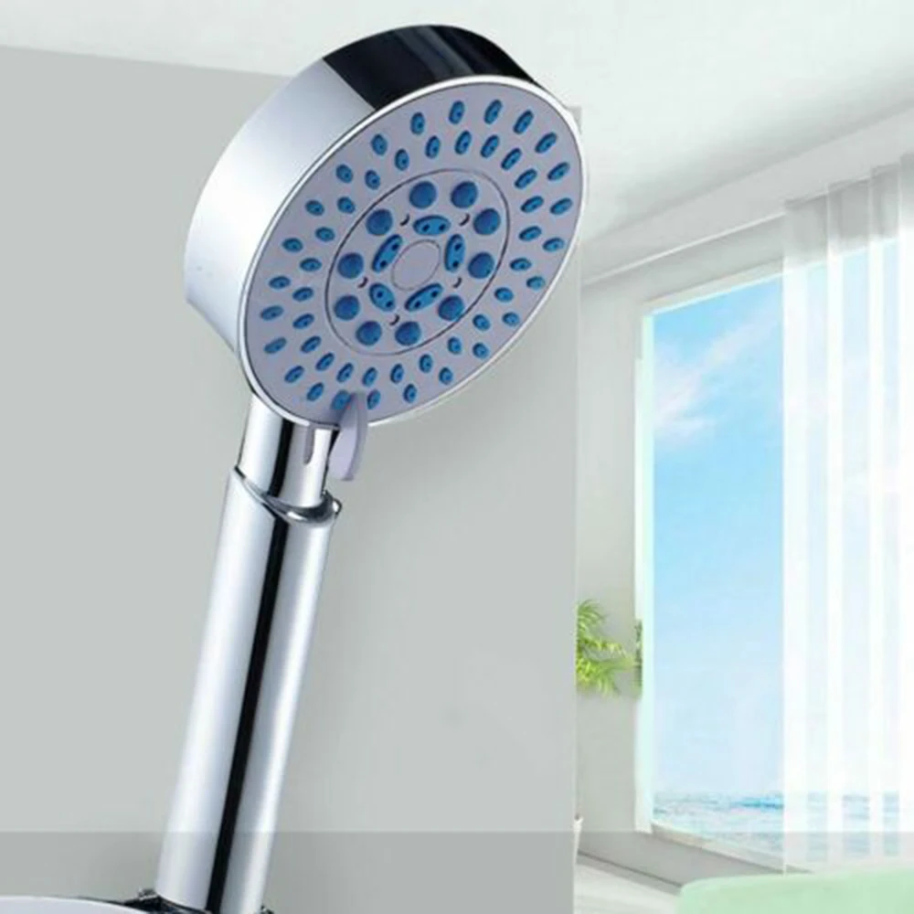 

High Pressure Shower Head Bathroom Powerful Energy Water Saving Filter Install