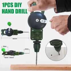 Teaching Supplies Powerful Manual Drill DIY Woodworking Hand Drill DIY Tool