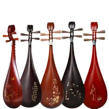 

Pipa musical instrument stage performance examination African rosewood old pear pipa children beginner hardwood