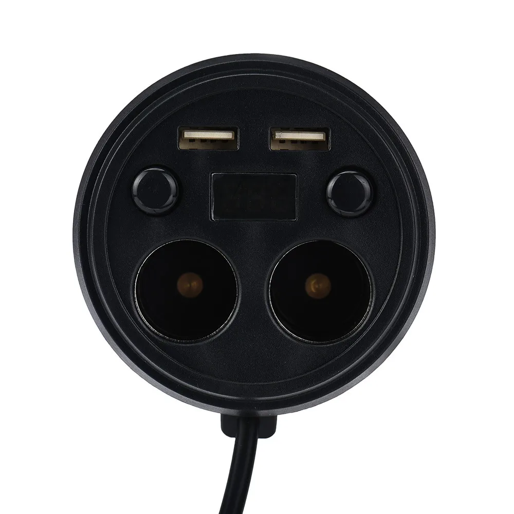 2USB источник питания Автомобильное зарядное устройство двойной прикуриватель адаптер быстрое зарядное устройство для мотоцикла автомобиль Лодка Трактор Аксессуар# Ger