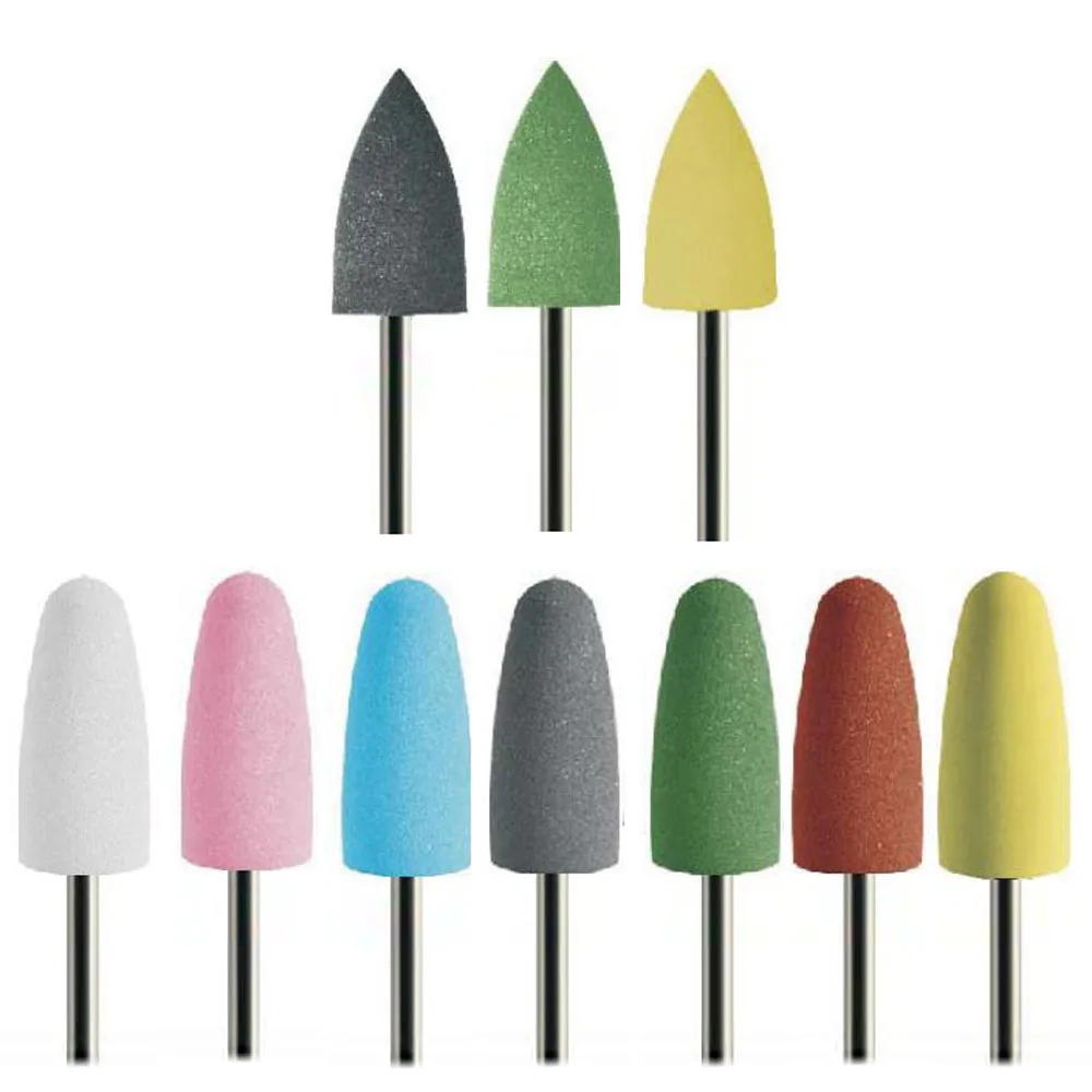 10pcs Dental lab Polishers Teeth Polishing Kit for Denture Acrylic