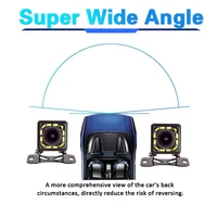 Reverse Camera for Backup Parking Assistance Universal Waterproof with HD CCD 12 LEDs Night Wide Rear View Angle - Image 3