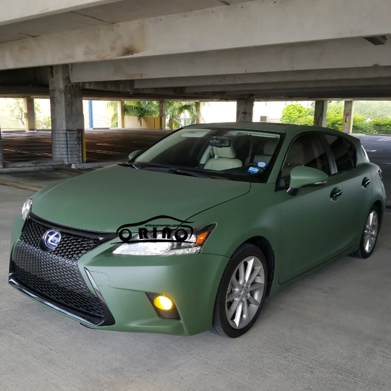 Army Green Matt Vinyl Wrap Sticker-6