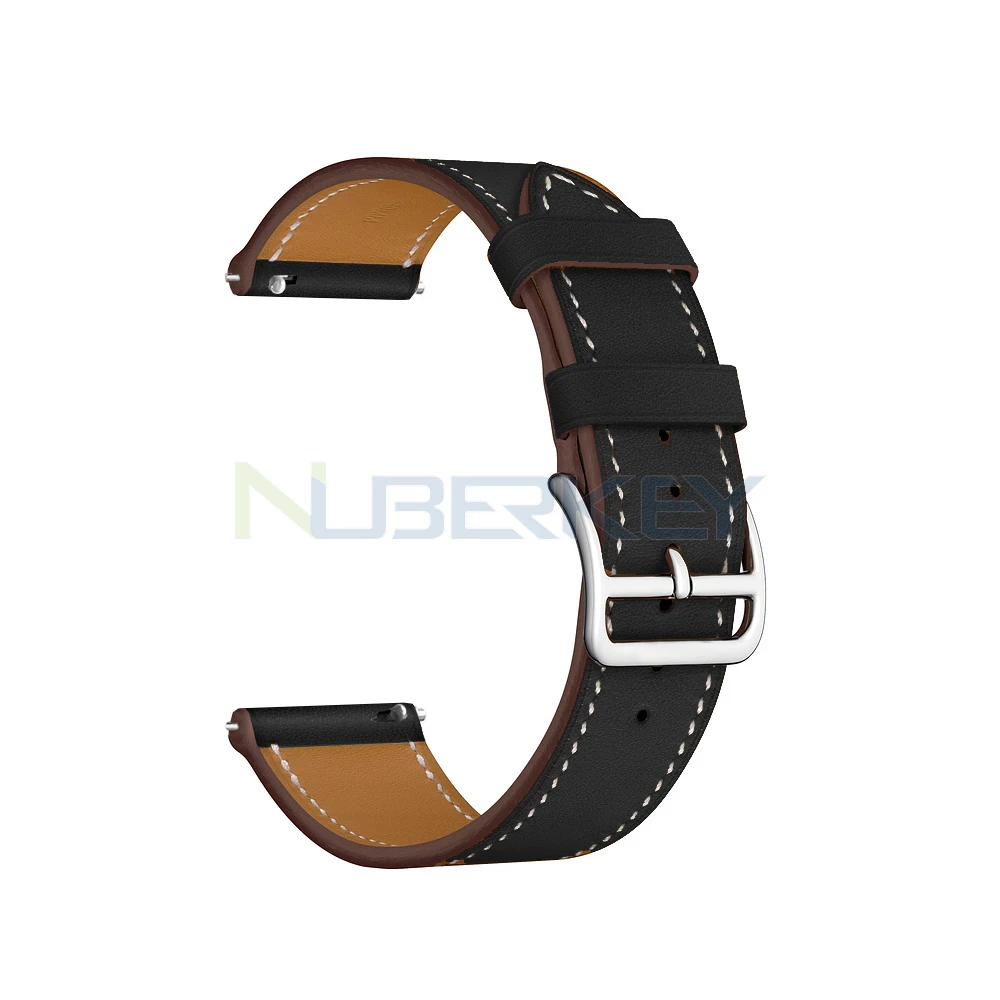 Ремешок из натуральной кожи для часов Huami Amazfit Bip Lite / S/U сменный спортивный браслет