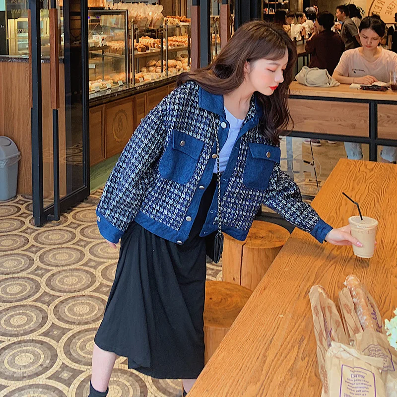 

Graceful Coat Women's Spring And Autumn Short Korean-style High-waisted Versatile Fashion Western Style 2019 New Style Short-hei