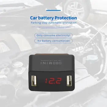 

2019 New OBD MINI Car Charger Adapter To USB Interface Charger Adapter Universal Usb Socket Fast Charging Car Accessories