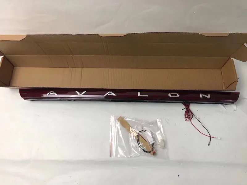 Задний бампер багажник хвост светильник для Toyota Avalon 2019 светодиодный фонарь
