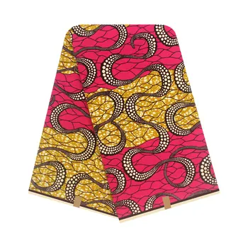 

100% Cotton African Fabric New Real Wax 2020 Ankara African Fabric Wax Print Tissus Wax Fabric for Wedding Dress