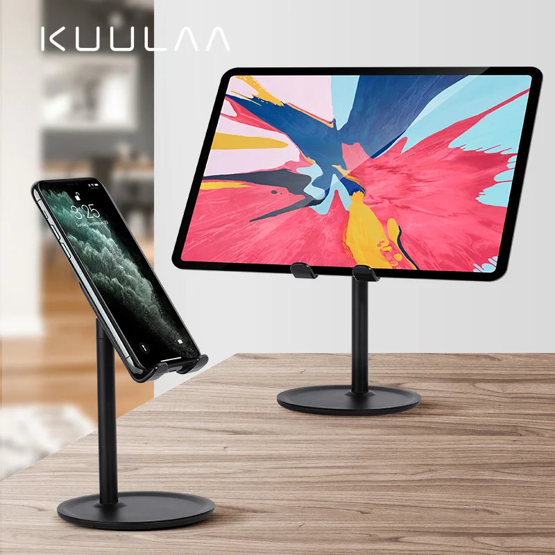 KUULAA мобильный телефон подставка держатель для iPhone iPad Air смартфон металлический
