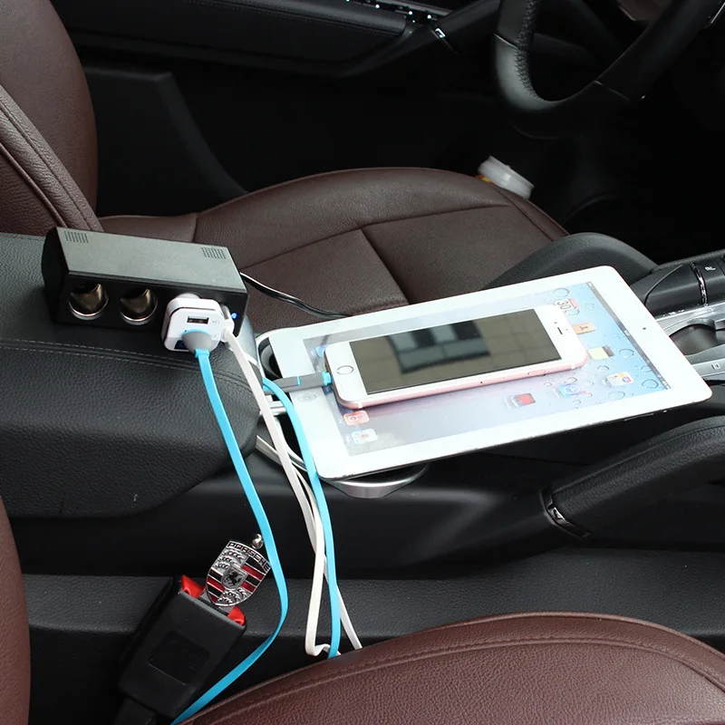 

Shunwei 24v to 12V Adapter 24V Car Mounted One in Three Cigarette Lighter with USB Triple Sd-1930