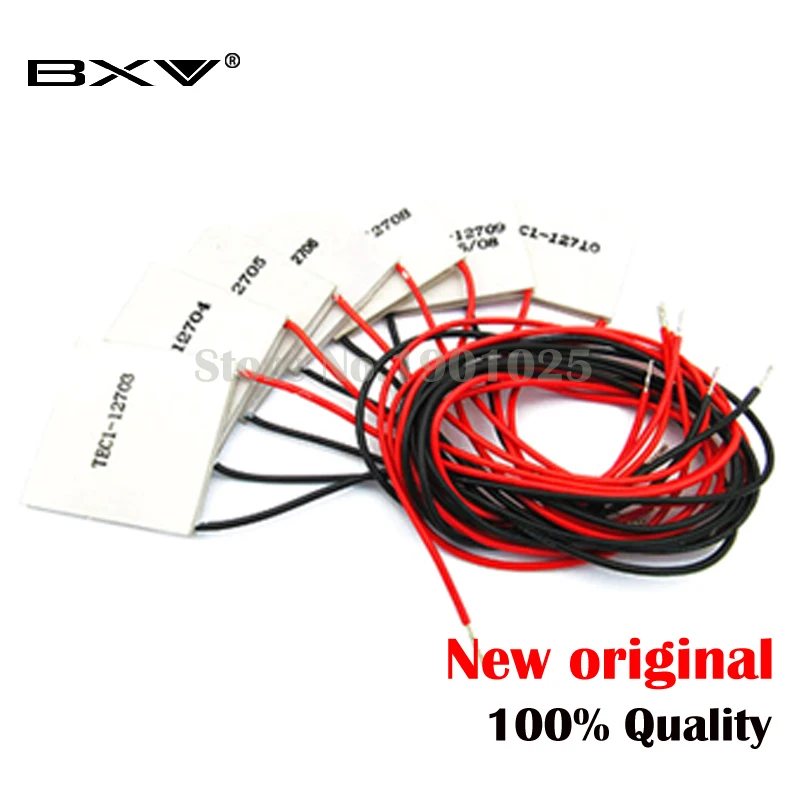 Tec1-12706 12703 12704 12705 12708 12709 12710 12712 12715 Dispositivo Di Raffreddamento Termoelettrico Peltier 40*40Mm 12V Peltier Elemente Modulo Bx