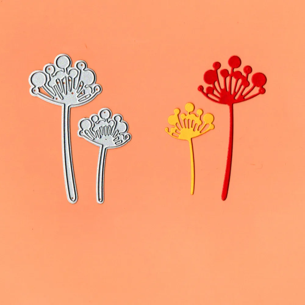 

Dandelion Flower Metal Cutting Dies Stencil Template for DIY Embossing Paper Photo Album Cards Making Dies Scrapbooking 2019
