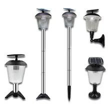 Современный IP65 Алюминиевый 5 Вт уличный светодиодный светильник, водонепроницаемый, все в одном, Солнечный светодиодный светильник для сада