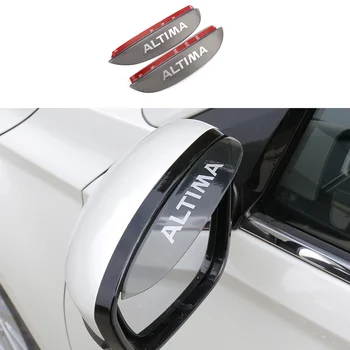

Rear View Side Wing Mirror Rain Eyebrow Shield Guard Protector For 2019 2020 Nissan Altima Accessories